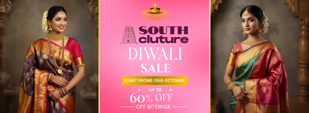 Celebrate Diwali with South Culture Sarees