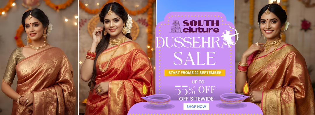 Celebrate Dussehra with Elegant Sarees