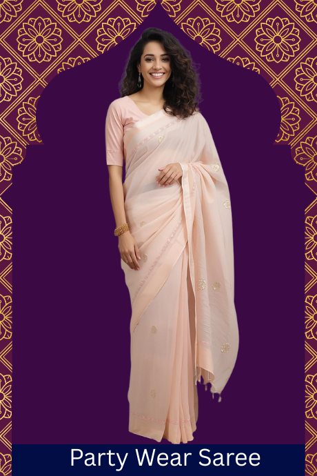LINEN SILK SAREE