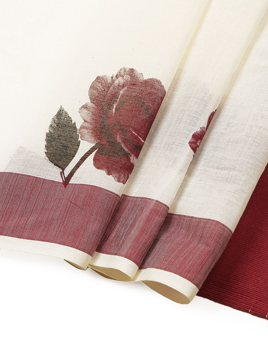 Festival Wear Off-White Color Cotton Silk Saree