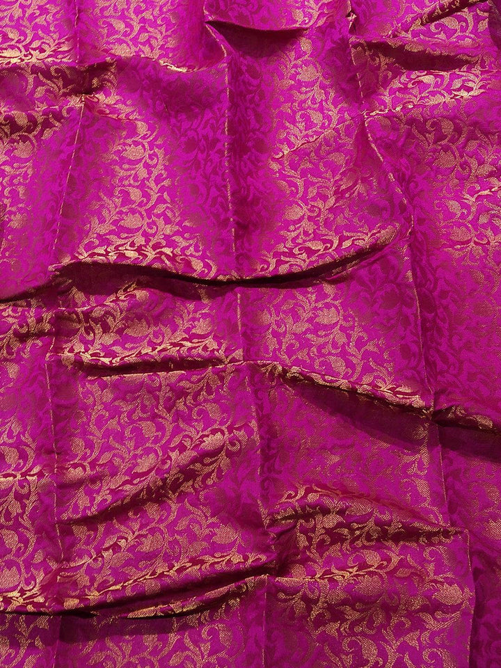 Party Wear Light Green Color Banarasi Silk Saree