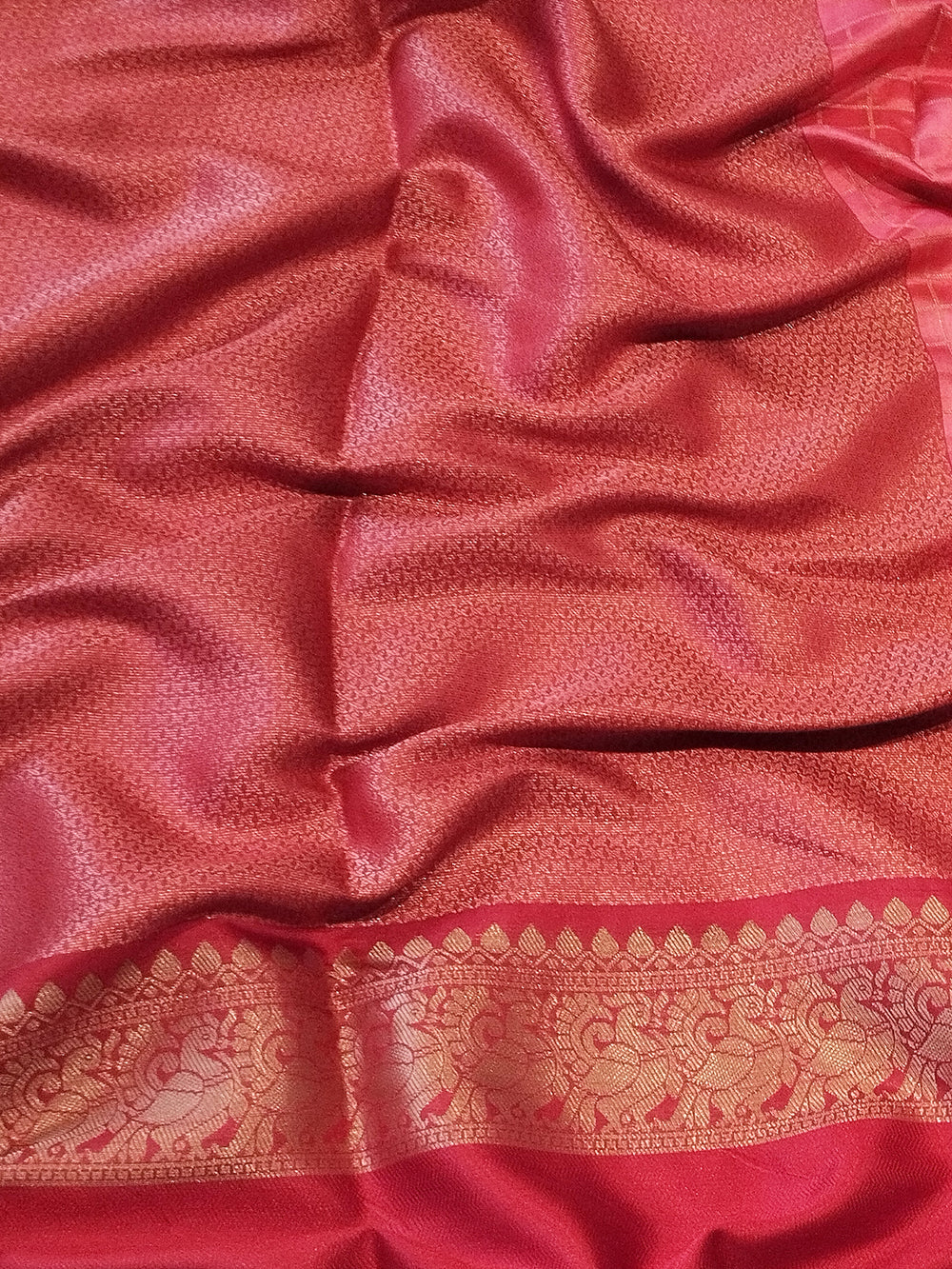 Wedding Wear Cream Color Banarasi Soft Silk Saree