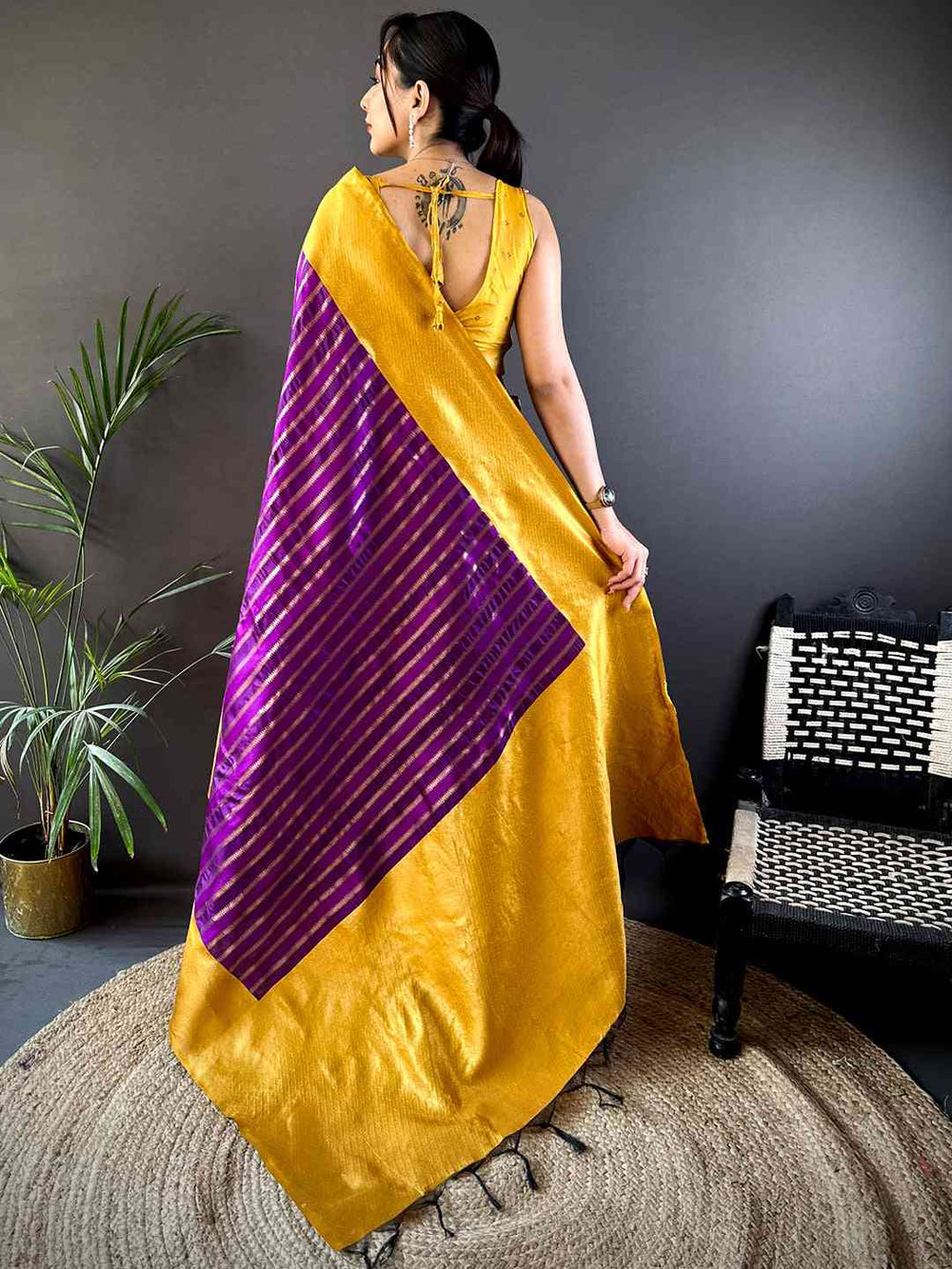 Wedding Wear Regal Color Banarasi Soft Silk Saree